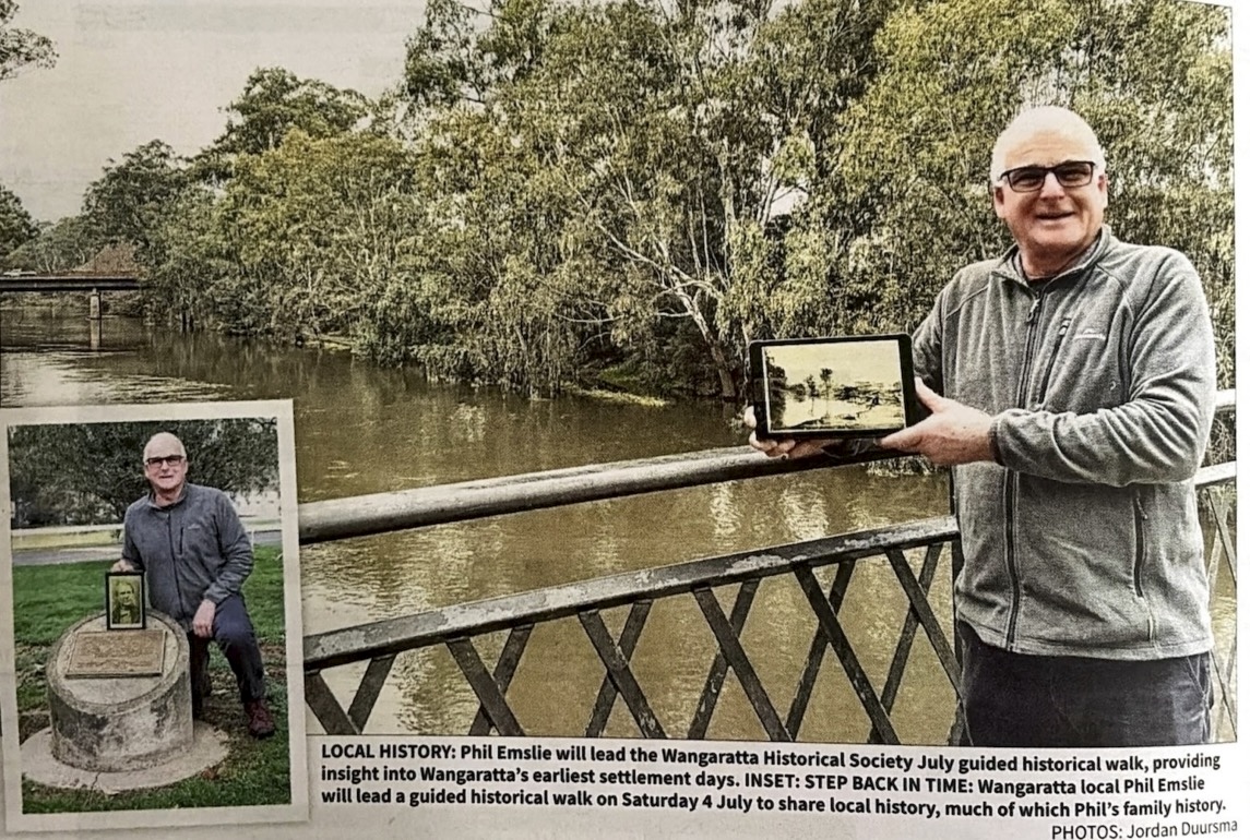 20260626 Wangaratta Chronicle - July CBD walk image only